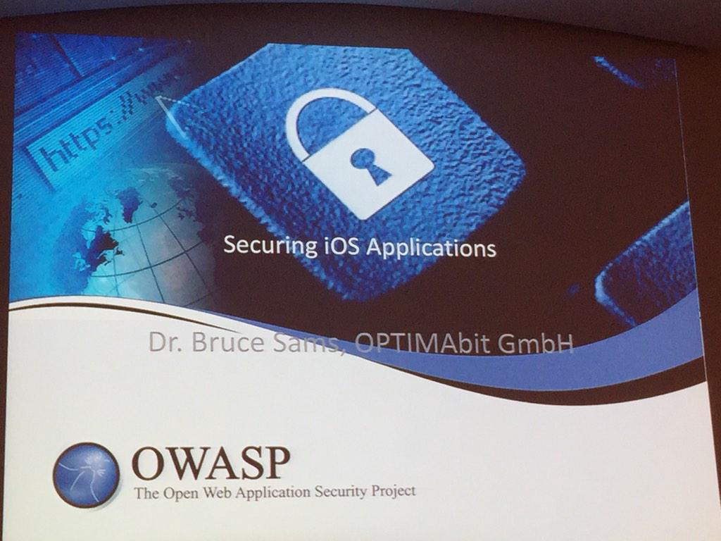 zeroLine's tweet image. Jetzt hauen wir auf den Apfel...#owasp_d2014