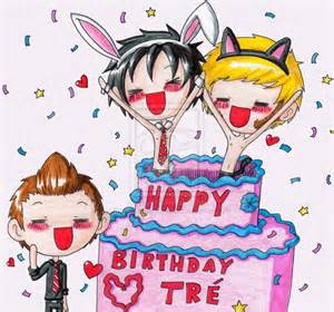 Happy birthday tre cool<3 