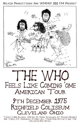 39 years ago today in CLE music history The Who played sold out show at Richfield Coliseum. @akronhistory @wmms