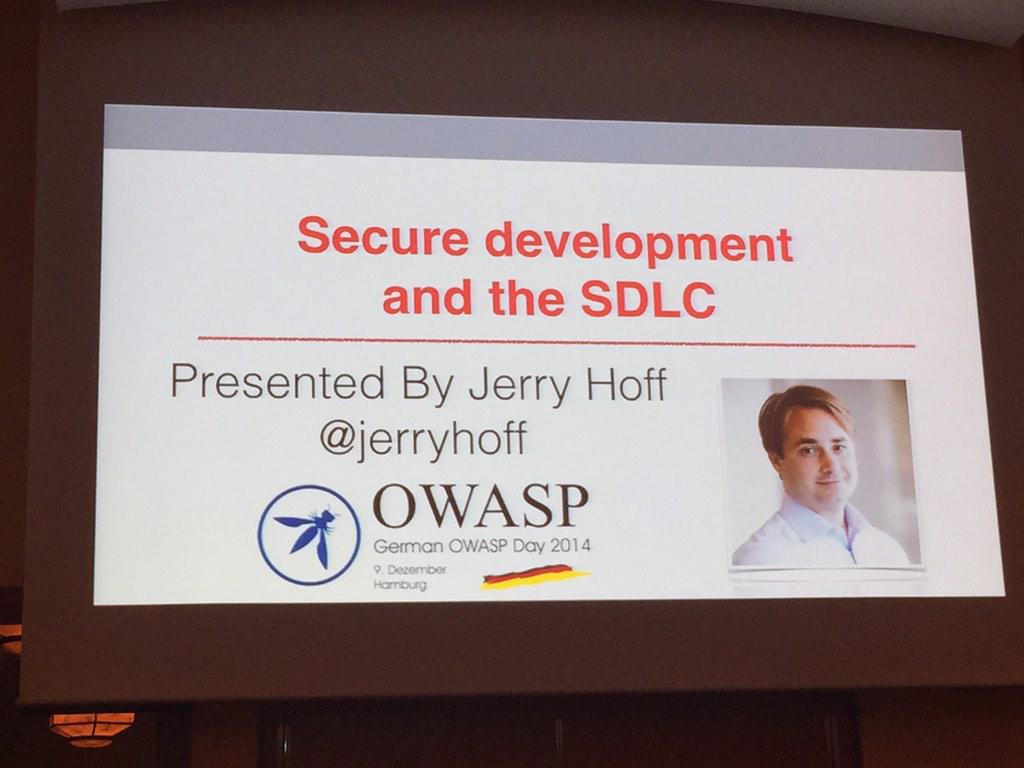 zeroLine's tweet image. Last one... Schade das der Tag schon vorbei ist. #owasp_d2014