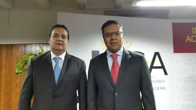 FederacionAJB's tweet photo. .@AlbertoJuarezB y Armando Pimentel participan en el Seminario: Reforma de la justicia laboral en México. @jlcadf http://t.co/4sFybRZFxl
