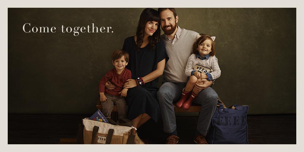 The most adorable family ever came together to give 415 meals. Join <a href="/loveTaza/">Naomi Davis</a> on feedprojects.com #FEEDtogether