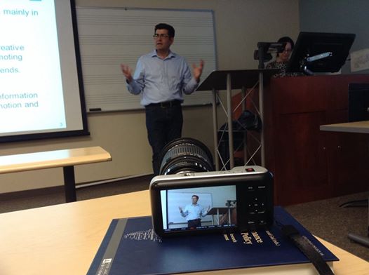 IIARC's tweet image. Lecture at the Colorado State University -LEAP Wednesday 15/10/2014. Fort Collins Colorado.