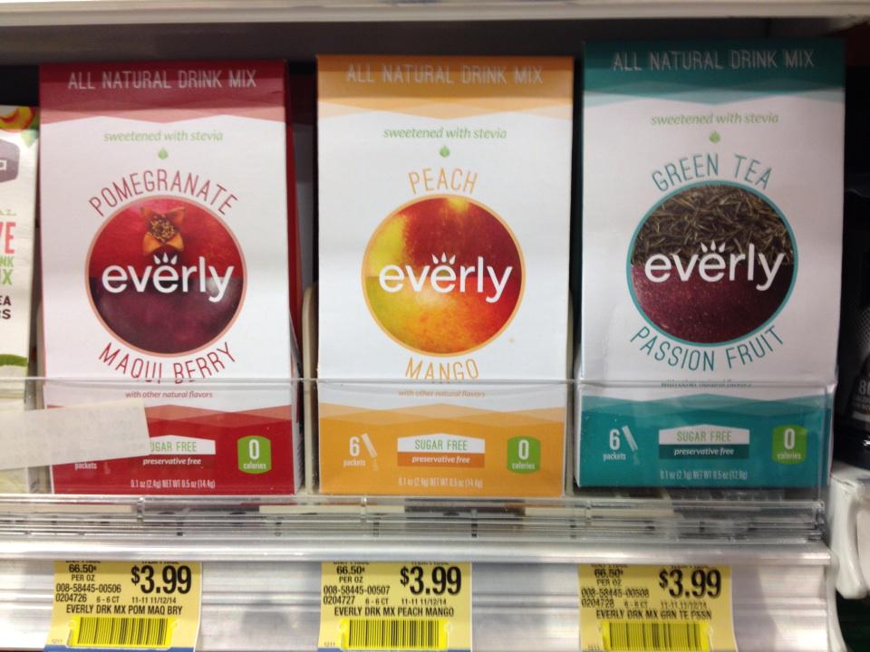 philshmer's tweet photo. @GoEverly on the shelves @Publix in Nashville! - but you can find at all Publix locations. http://t.co/bqLSyqw4Fs