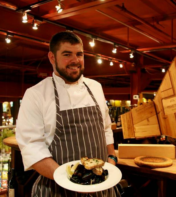 BistroJoes's tweet photo. Chef Troy's #1 dish is our Prince Edward Island Mussels because of the pesto cream sauce.It's always about the sauce. http://t.co/oYSBp2hoVo