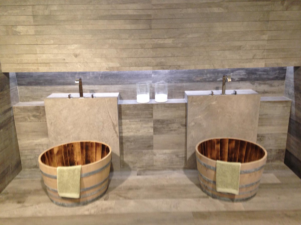 StratisUK's tweet image. This new #Floorgres porcelain range is stunning! #Styletech earthy tones with various surface textures @DomusTiles