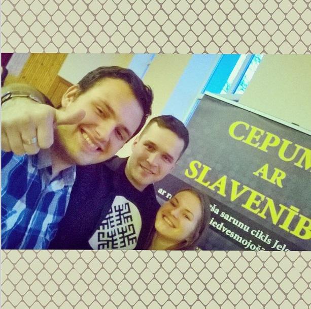 CepumsJelgava's tweet photo. Cepums Jauniešu forumā ar tā vadītāju Gundaru Cauni @gun_dars http://t.co/rBHDDp9bAY