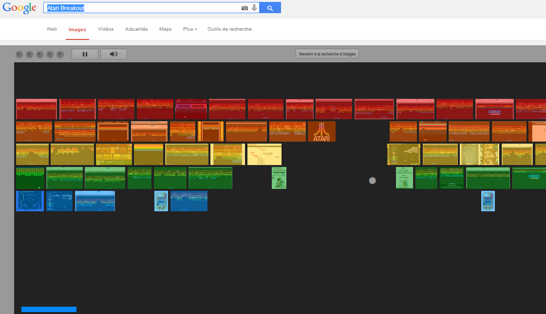 Cubikmarketing's tweet image. Vous vous ennuyez au bureau? Rendez-vous dans Google images et écrivez : Atari Breakout 

Enjoy!!