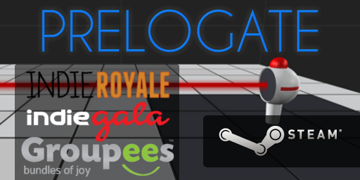 blamedrop's tweet image. Prelogate is coming to Steam in 24 hours! Got it in @indieroyale @IndieGala @Groupees1 ? Get your key at @Desura now!