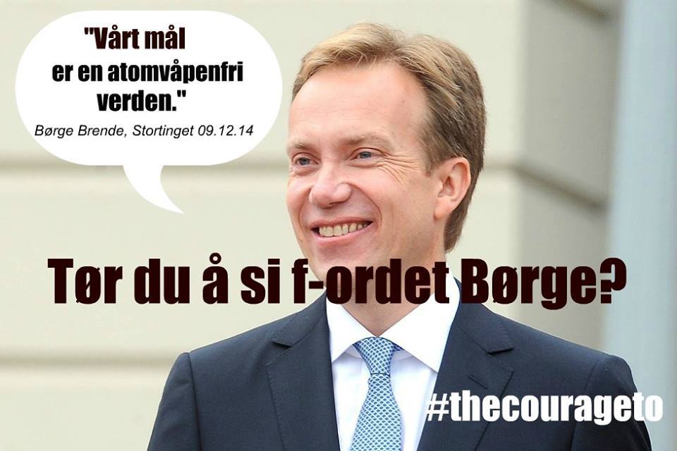 NeitilAtomvapen's tweet photo. #thecourageto #f_ordet #goodbyenukes http://t.co/eDOmORUaeH