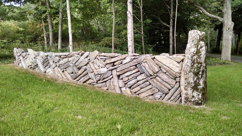 Stone Farm on Twitter "Now THIS is a creative stone walldiscovered