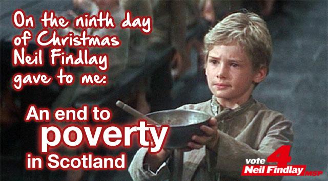 Neil4Scotland's tweet photo. A bit later than usual but true to word, here is the 9th day of Christmas! #Neil4Scotland http://t.co/w98TjUD95u