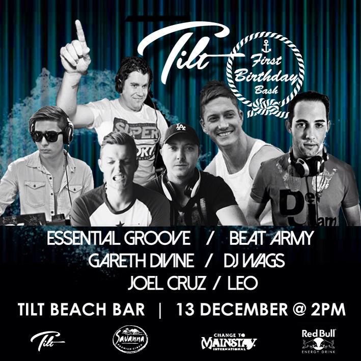 TiltBar's tweet photo. @TiltBar this Saturday @GarethDivine_dj @AllstarElster @EssGroove @djwags @Djleo911t @joelcruz_dj http://t.co/EkUjUhBmm3