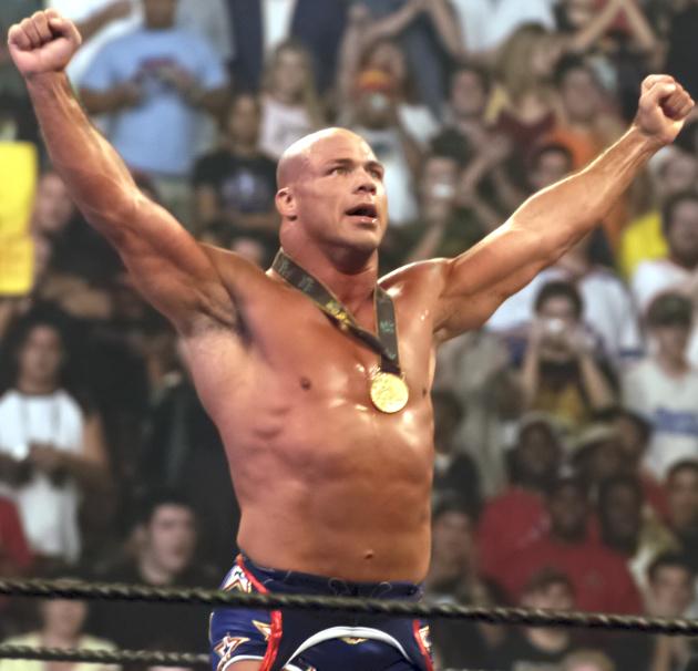 Happy 46th Birthday to 4 time WWE Champion Kurt Angle.     