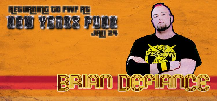 FWFWrestling's tweet photo. Returning to the FWF on 1/24 for our first event of the year, Brian Defiance!!
@IndyPowerRankin #DefiantArmy http://t.co/liM1sfvIOV