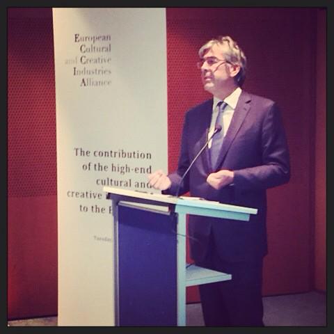 Perdigao_Ana's tweet photo. #ECCIA4creativegrowth event Michael Ward CEO Harrods http://t.co/IWvQs7ve4l