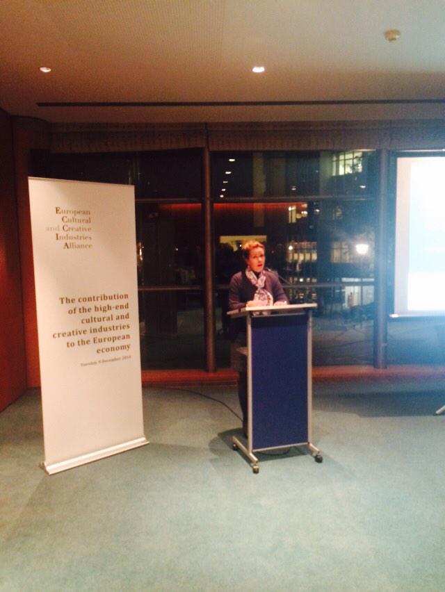 Mdlabajova's tweet photo. . @ALDEgroup made it happen: the Creative Industries intergroup!@CeciliaWikstrom at #ECCIA4creativegrowth http://t.co/AjnpPlUnxu