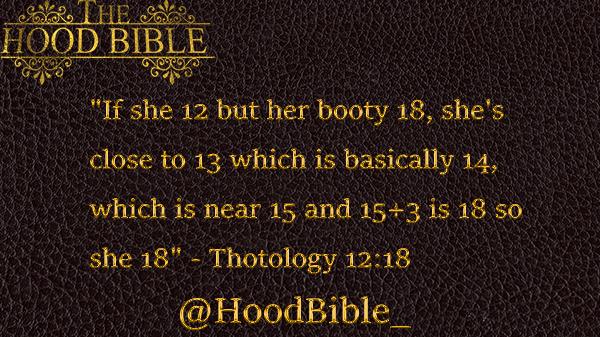 HoodBible_ tweet picture