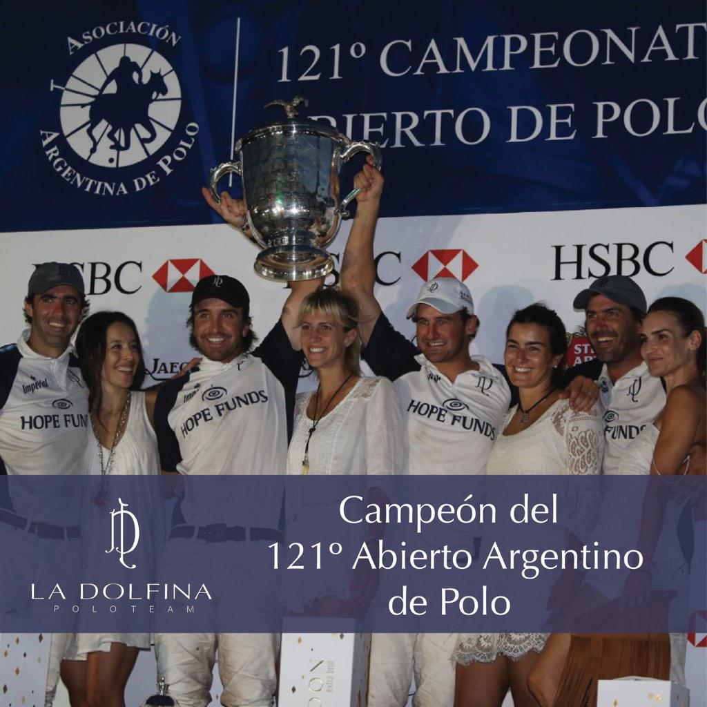 ¡Felicitaciones La Dolfina Polo Team, campeón de la #TripleCorona2014! 👑👑👑