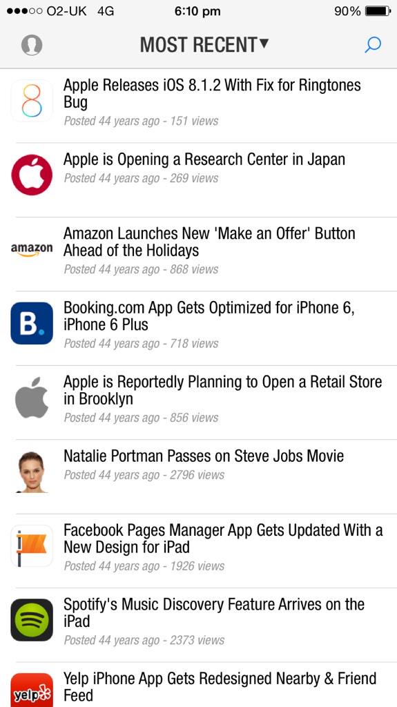 littleblue_42's tweet image. @iClarified you&apos;re news is so 44 years old #appbug #iPhone6