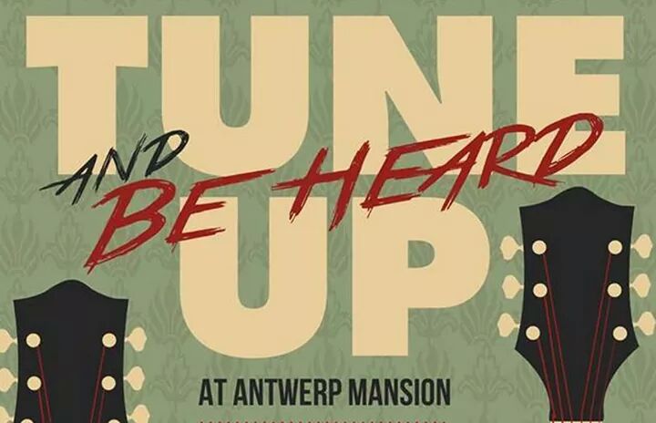 AntwerpMansion's tweet photo. @SPbandUK  @PeurOfficial Mansion staff rock&amp;rollers, JELA + more will #tuneupandbeheard tonight. FREE GIG http://t.co/EylLJagE9i