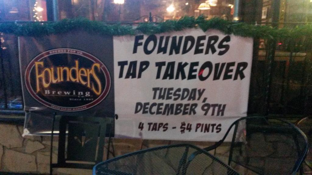 JenLovesBeer's tweet photo. Come have an @foundersbrewing beer with us at Stagger Inn Edwardsville! @KoernerBrands @wurtis16 @BonePatb http://t.co/fWxqaFb7Zl