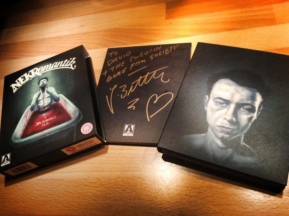swegore's tweet photo. Wow! Nice package from Jörg Buttgereit! #nekromantik #arrowvideo http://t.co/A7zu7wpteT