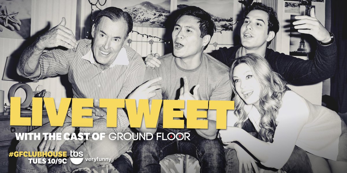 Ground Floor On Twitter Live Tweet With The Cast Of Groundfloor