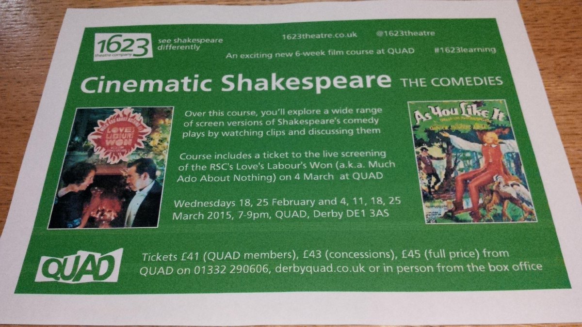 Caterham_Racer's tweet photo. This looks an amazing discussion on #shakespeare with @1623theatre #1623learning - book now and get #rsclive inc too! http://t.co/qAbrZjRVWY