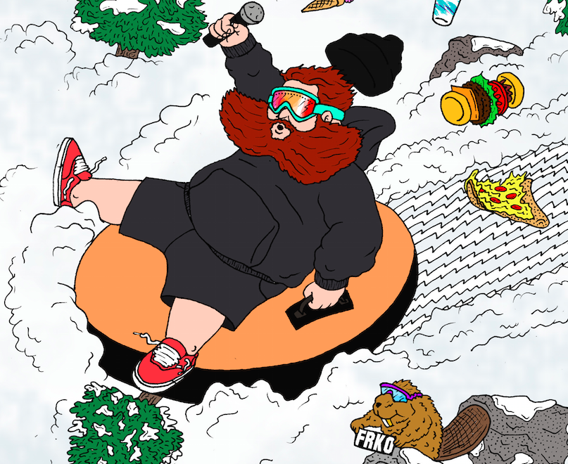zumiez's tweet photo. Everyone's invited for some holiday fun &amp; tubing w/ Action Bronson &amp; Neff in Park City! RSVP> http://t.co/H1YYX5qLMO http://t.co/SFWITSDcZK