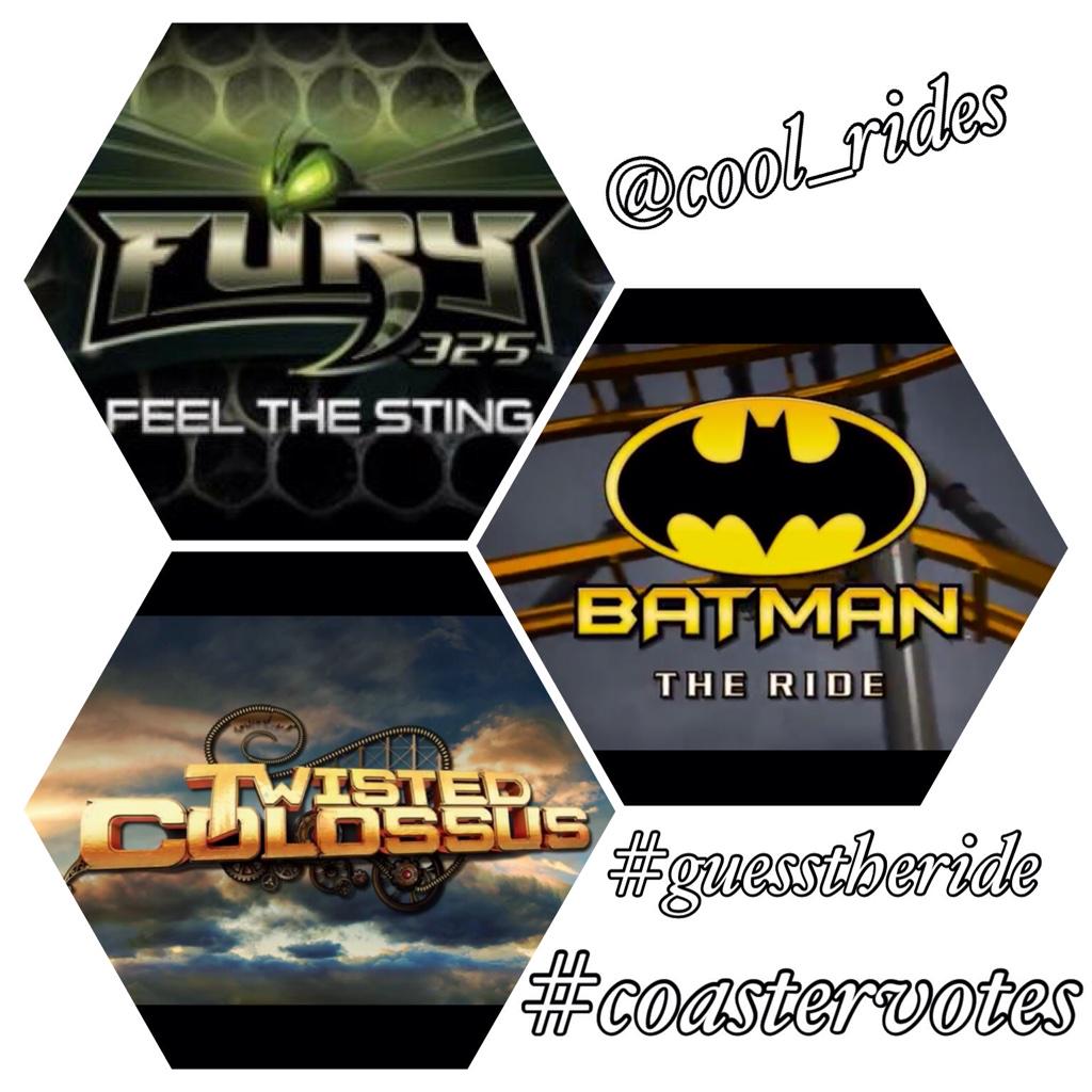 cool_ridess's tweet photo. 3 awesome new rides for 2015. Which one is the best if these 3?? I think Fury 325!! What's yours? #commen #aweomeness http://t.co/ymwHJWf9yH