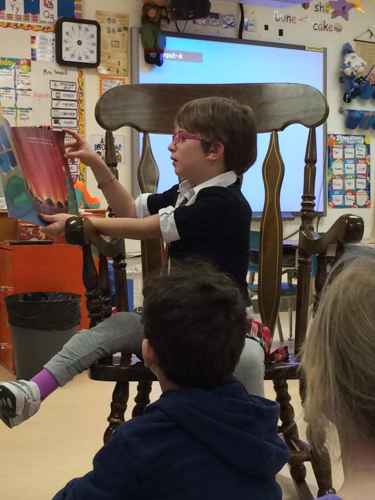 WPEschool's tweet photo. Principal Pell, reading a story to Mrs R's grade 1 class for DEAR time @Shayh888 #beingaprincipalisfun @crystalpell http://t.co/wo0f4xnzjy