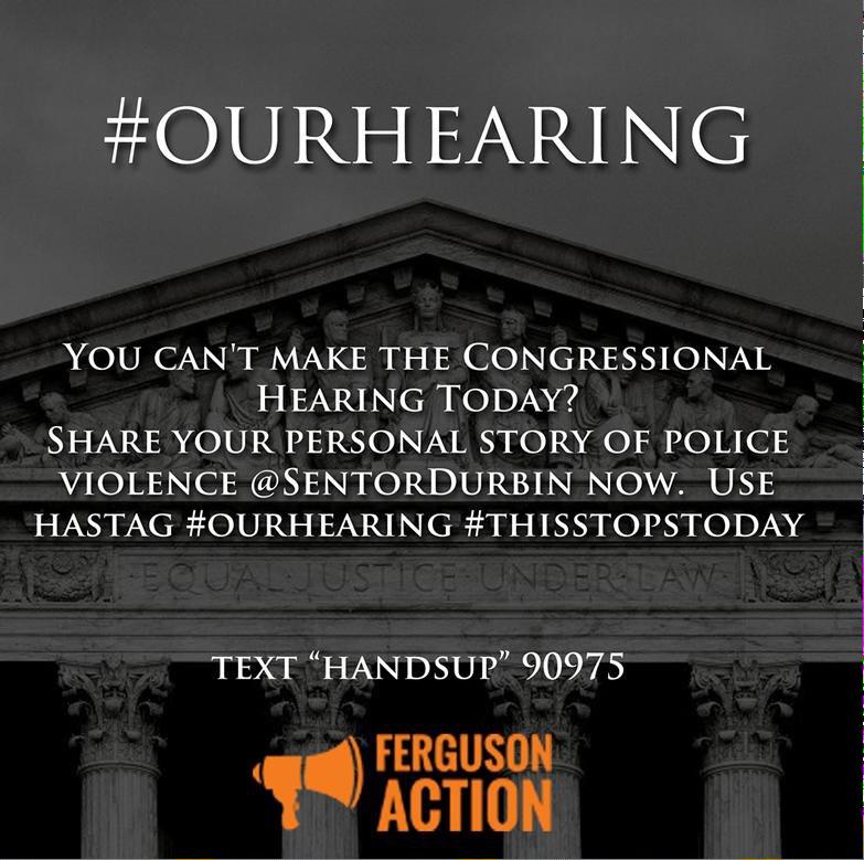 drgoddess's tweet photo. DOH!!! “@Dreamdefenders: Share your story of police violence with @SenatorDurbin now using the hashtag #ourhearing http://t.co/xPhd3Gprbm”