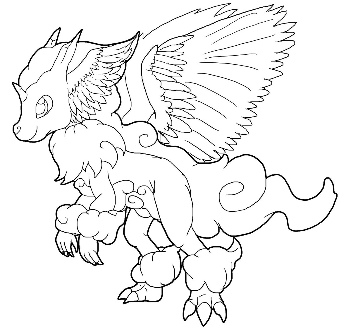 PocketDrakes's tweet image. Cloud Dragon sketches. What do you think? Wings or no wings? #QueenOfCode #gamedev #AllDev #indiedev