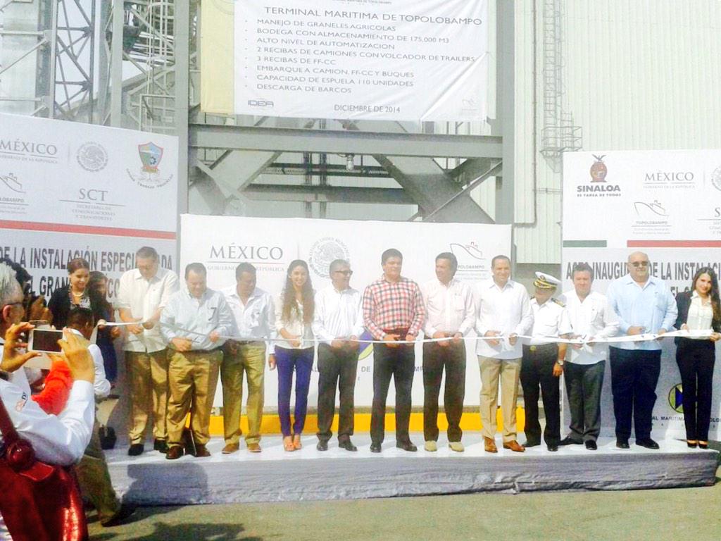 foidtechs's tweet photo. Inauguramos nueva Unidad Especializada de Granel Agrícola en Topolobampo junto a Guillermo Ruiz de Teresa. http://t.co/BGeadsI5SR