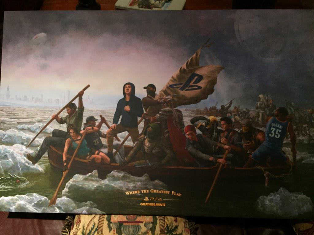 calebSn_'s tweet photo. THANKS @PlayStation !! π #PS4 #gamermasterpiece #wherethegreatestplay http://t.co/JQygea0AHW