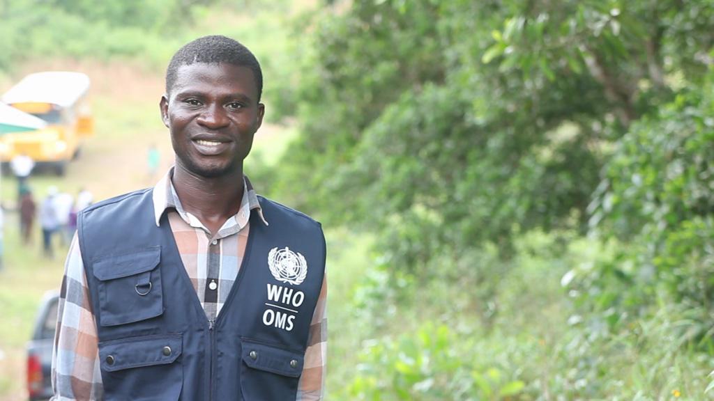 WHO's tweet photo. Austin is an #Ebola survivor and a health worker in #Liberia. Read his story #WeveGotYourBack
http://t.co/mIlk8NDkUV http://t.co/QThMIwbUGK