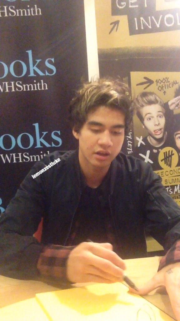 Calum at the Liverpool book signing today (my photos)