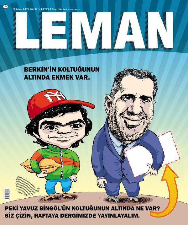 yeniharmandergi's tweet photo. Bu haftanın Leman'ında Yavuz Bingöl http://t.co/L2lYPISJVL