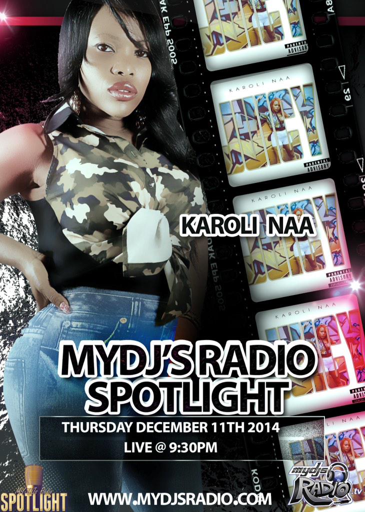 MYDJsRadio's tweet image. Make sure to tune in Thursday! #KaroliNaa is Skyping in from #Canada to tell us the latest! MYDJsRadio.com