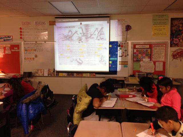 GTMcCleery's tweet photo. 4th graders @RemynseES analyzing poetry! http://t.co/MKI4zMRevP