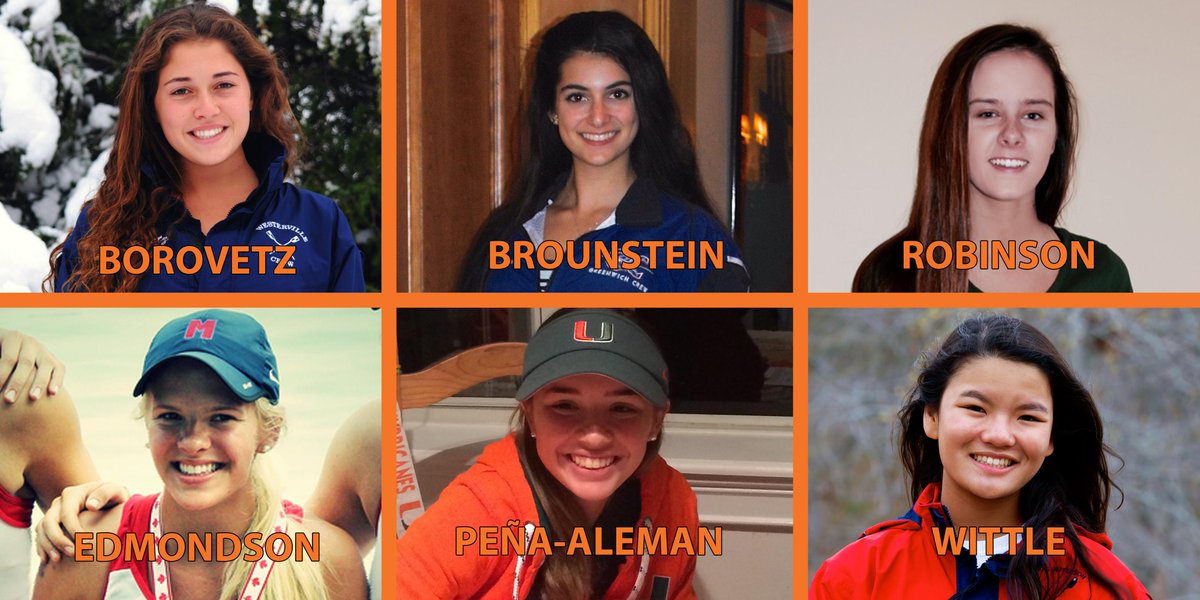 CanesRowing's tweet photo. Miami’s @RowingCoachDave announced the @CanesRowing early signees #WelcomeToTheU http://t.co/51APDC6uaV http://t.co/dj6t0FoJ0o