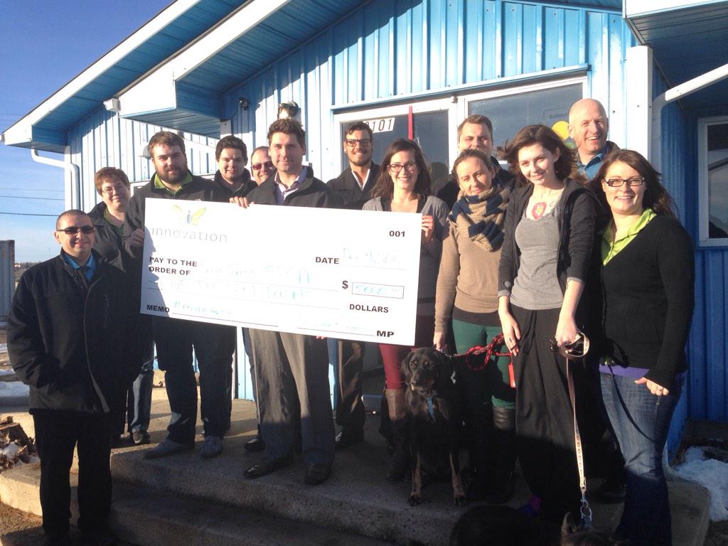 HAGD2002's tweet photo. #randomgiving at the SPCA from @InnovationCU. #takeonehometoday http://t.co/tyLr8y6DYN