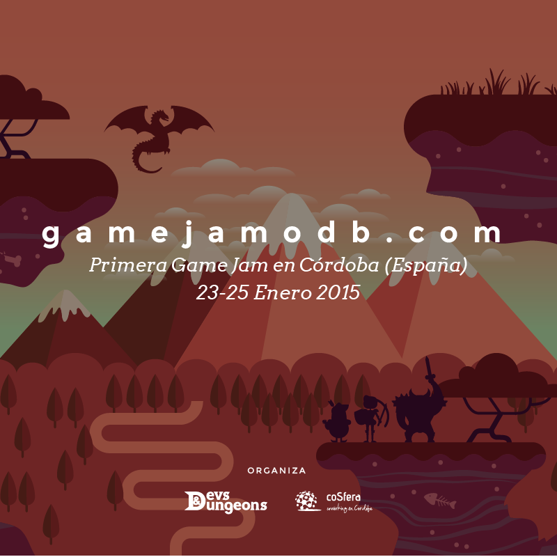 gamejamodb's tweet photo. ¡Ah!Y entrad en la web de http://t.co/v7OmIKhlcE, que no es porque sea nuestra, pero es mu bonita #gamejamODB #GGJ15 http://t.co/QNDZngOFBb