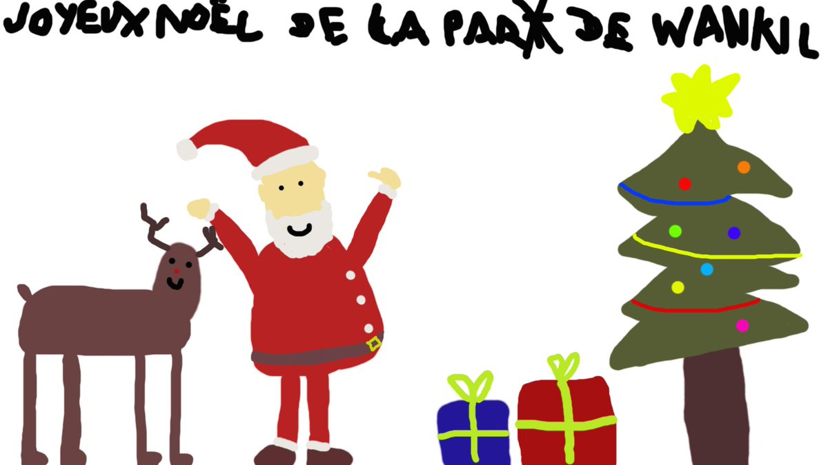 Joyeux noël de la par de <a href="/WankilStudio/">Wankil Studio 🍌</a> #Noël