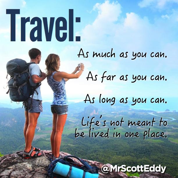 Wright Thurston on Twitter: ""#Travel As Much As You Can ...