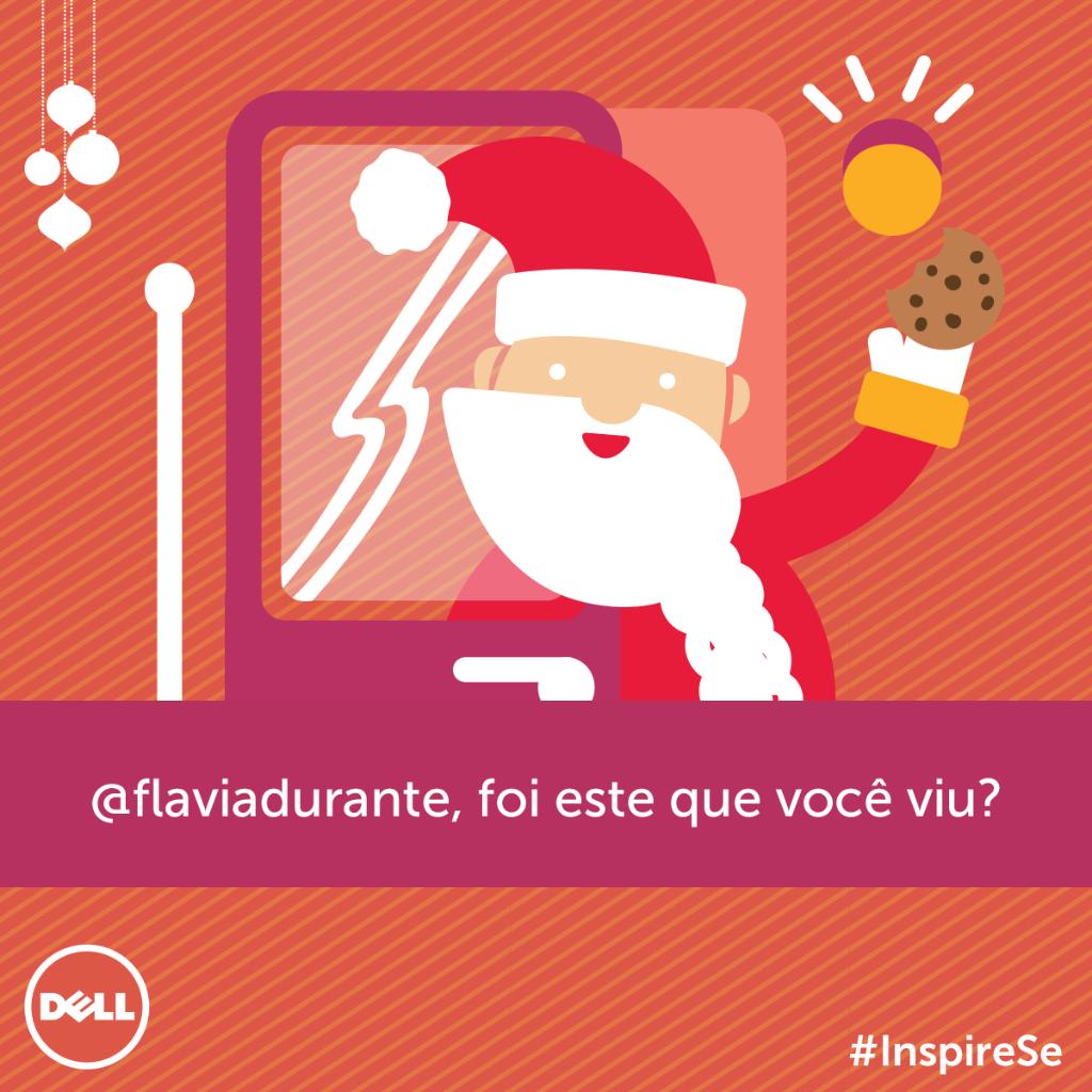 DellnoBrasil's tweet photo. @flaviadurante Isso que acontece quando as renas se cansam. #InspireSe #FelizNatal #DeMetro http://t.co/Ock5PhW6t9