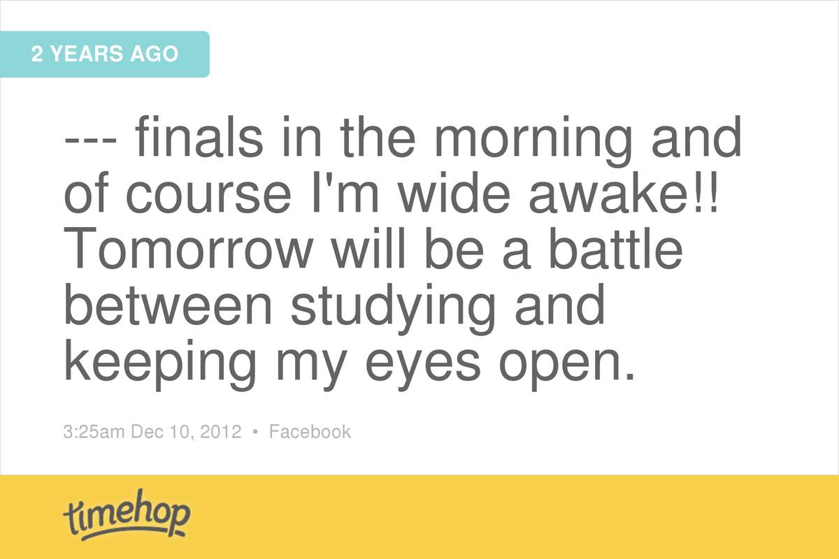 kaylaared's tweet image. #samethingdifferentyear #finalsweek #college timehop.com/c/fs:101512721…