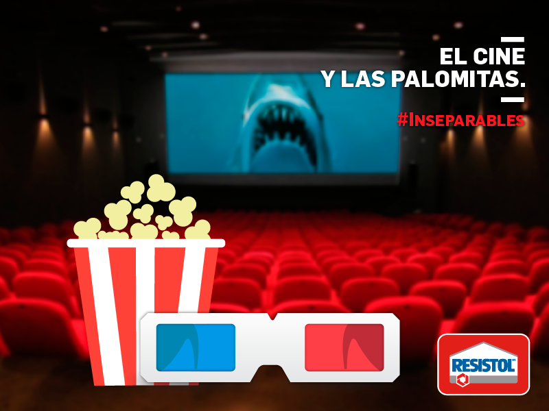 ResistolMexico's tweet photo. El cine tiene muchas cosas #Inseparables, ¿tienes alguna?, cuéntanos cuál es. http://t.co/BTMh8gK6qS