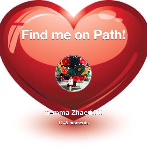 gemmasyabil's tweet photo. I've shared 1,748 memories with my friends on #Path - see them now at http://t.co/BD3PWXOM46! #thepersonalnetwork http://t.co/7LTfkXxReb